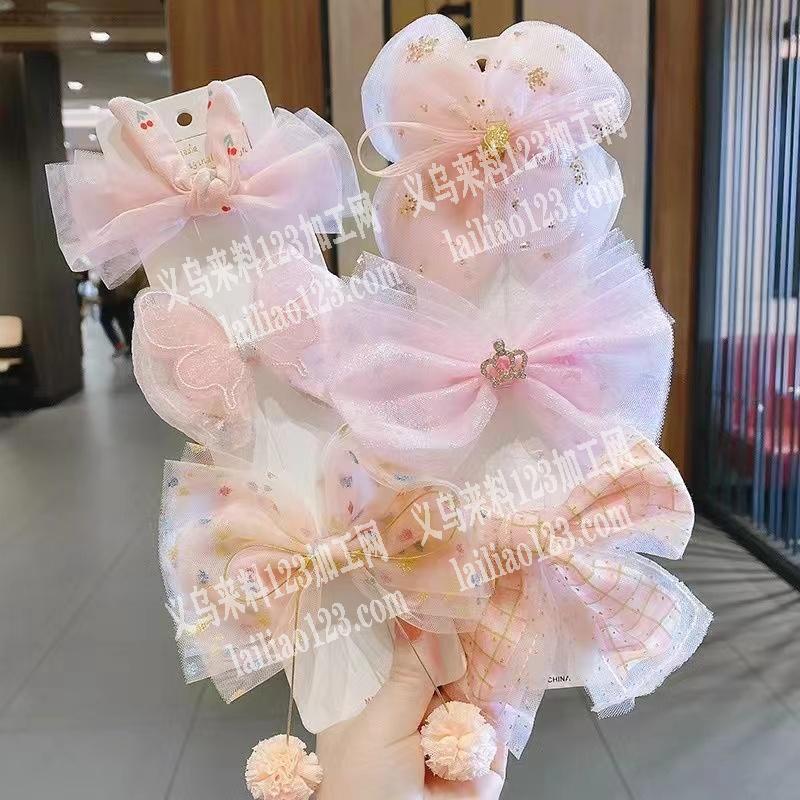 采购如图手工蝴蝶结发夹，要货，有货的联系