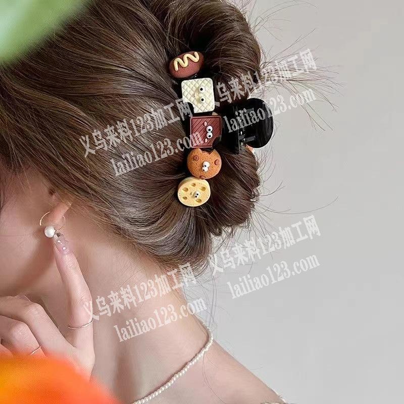 大量如图，爆款发夹订单寻找源头，工厂合作