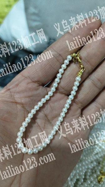 大量穿珠子的手工活外发，如图，有没有穿珍