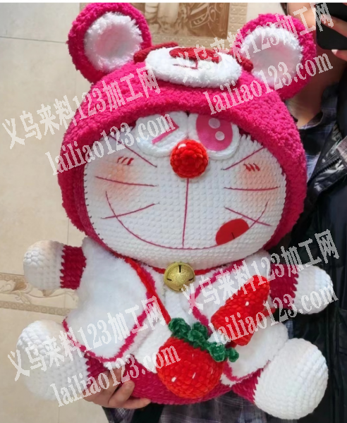 大量钩针手工活外发加工，如图，寻找会做的
