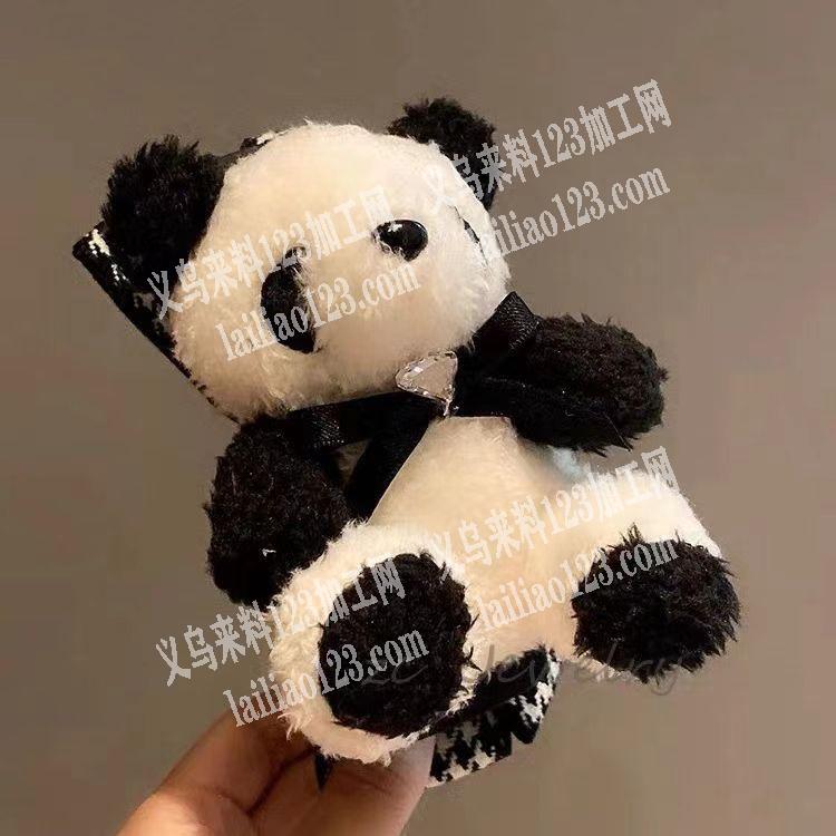寻找生产毛绒公仔熊猫的工厂，如图，有订单