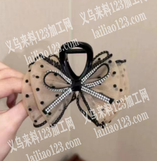 寻找专业做头饰的工厂，如图，蝴蝶结头饰厂