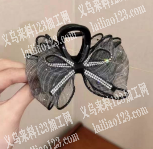 寻找专业做头饰的工厂，如图，蝴蝶结头饰厂