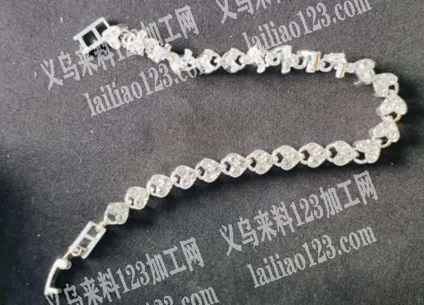 合金手链订单，附图片，成品半成品工厂都可