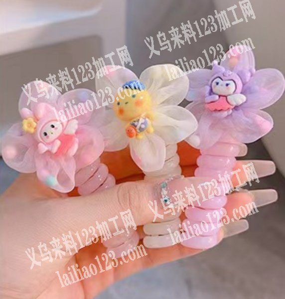 爆款卷发器订单，寻找这个卷发器的卷条和花