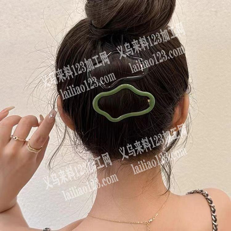 大量采购爆款云朵发夹，如图，请联系详谈，