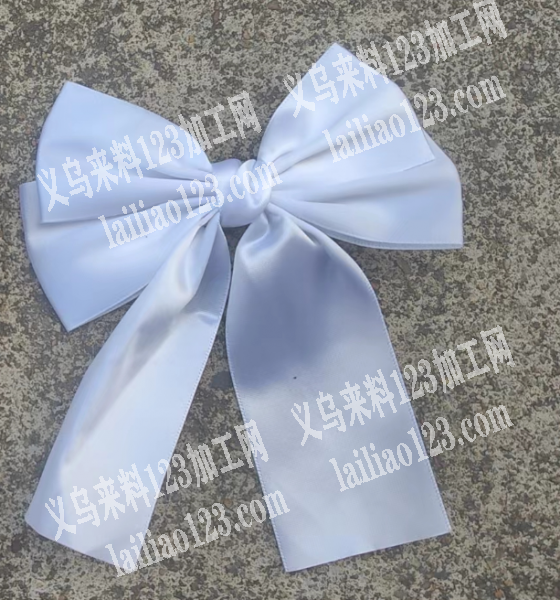 蝴蝶结手工活外发加工，如图，寻找会做蝴蝶