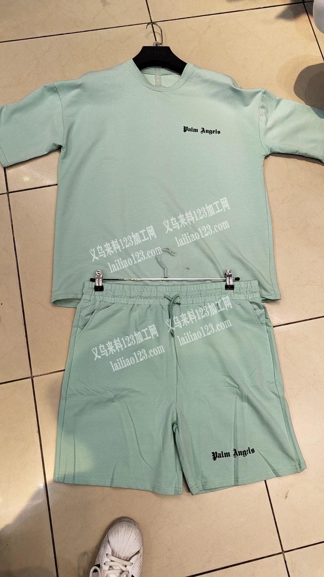 苏溪短袖圆领套装外发加工，服装外发