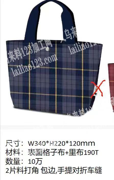 外贸公司10万箱包订单外发加工