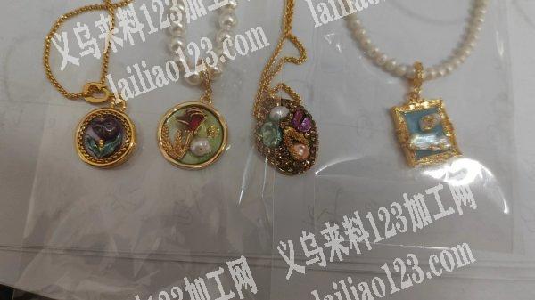项链成品单子，如图，找厂家