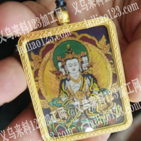 合金吊坠方形订单，如图，吊坠，工厂能做成