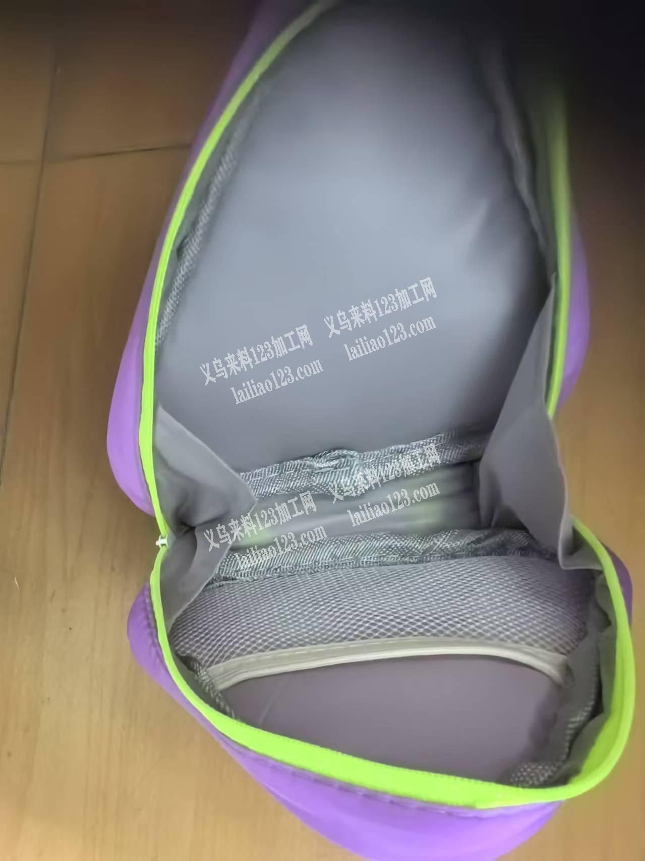 三角收纳包，如图，实单外发加工，纯加工，