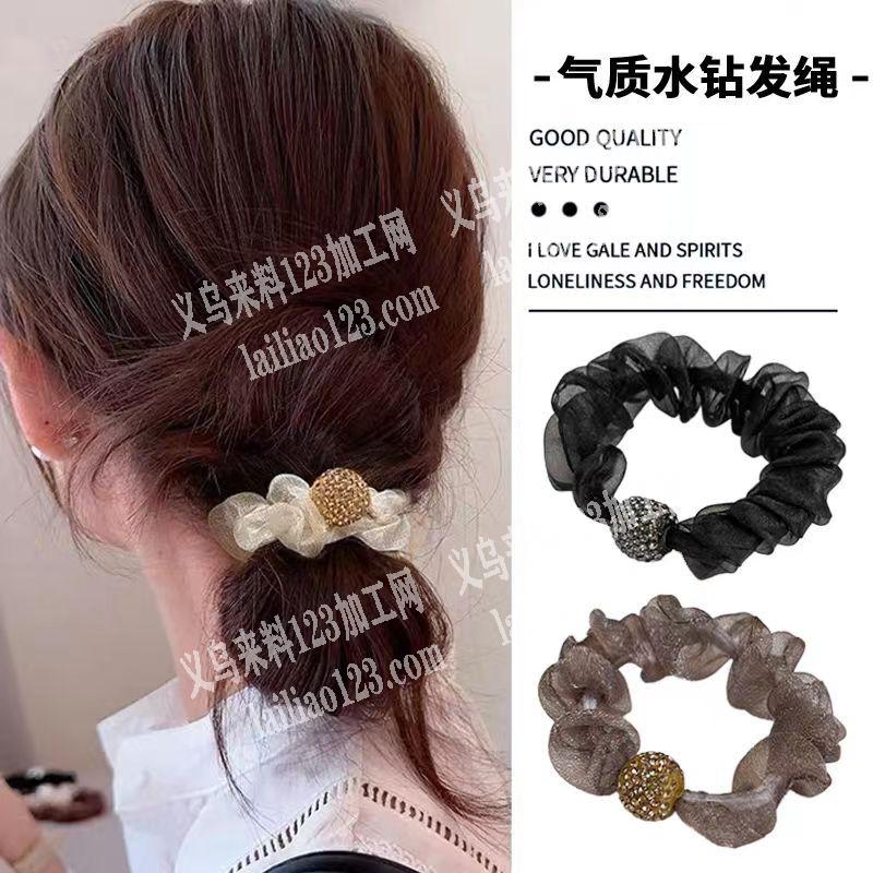 布艺网纱小肠圈订单，寻找成品工厂，详谈，