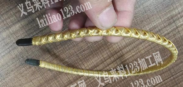 《发外地做》头箍编织打结的手工活外发加工，寻找编织的