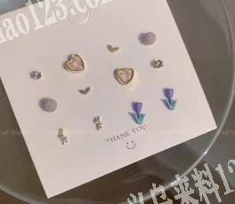 套装耳钉有订单，如图，求购图片款12个一