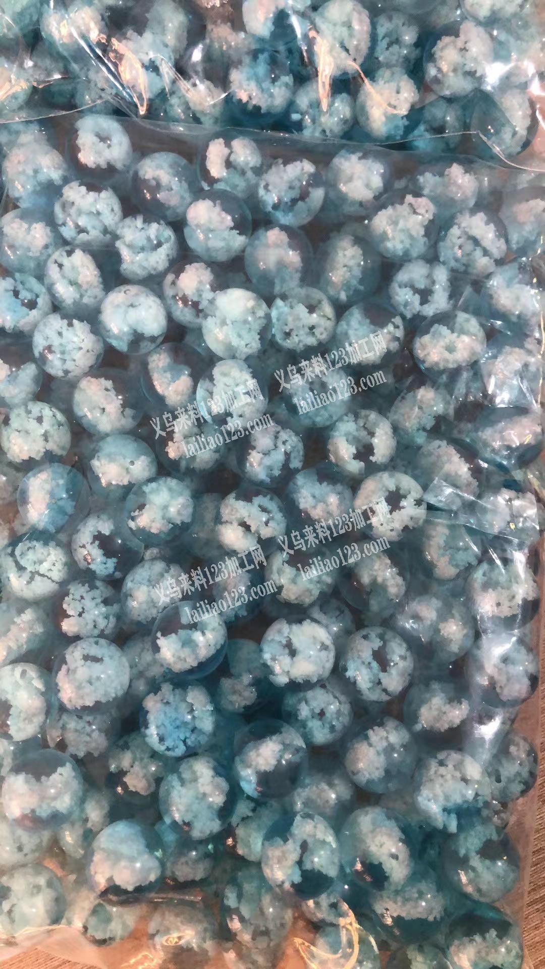 老板委托寻找：公司2万树脂球订单，如图，