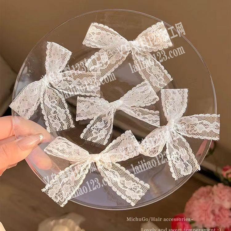如图这个蝴蝶结打结外发加工，寻找机器打蝴