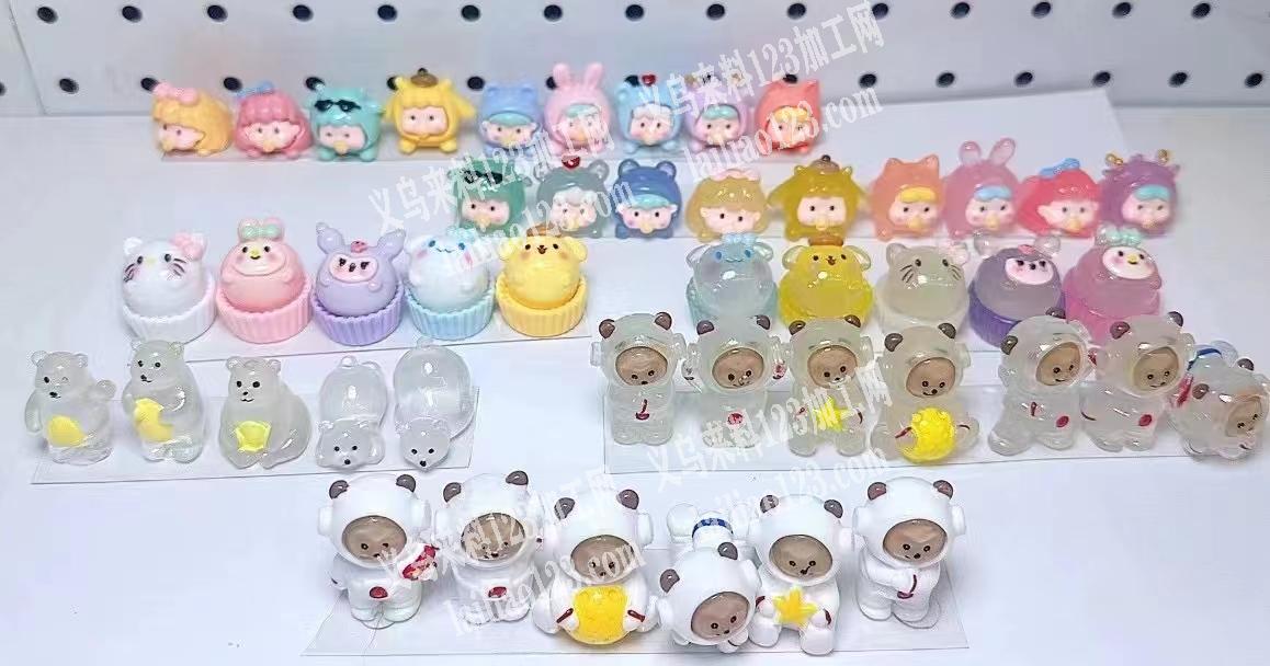 工艺品有订单，如图，找做树脂公仔，工艺品