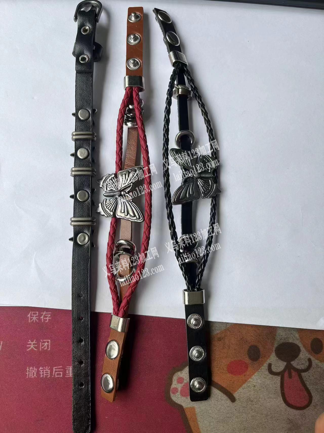 公司手链手工活，如图，公司寻做这些款式的