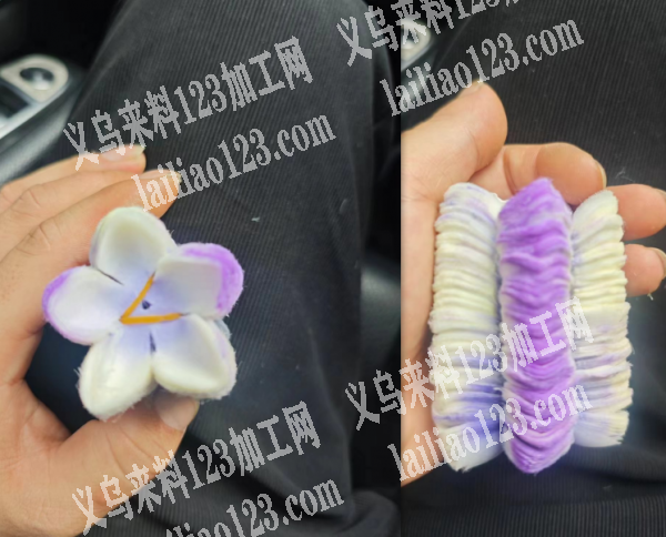 花片定型外发加工，如图，寻找专业做仿真花