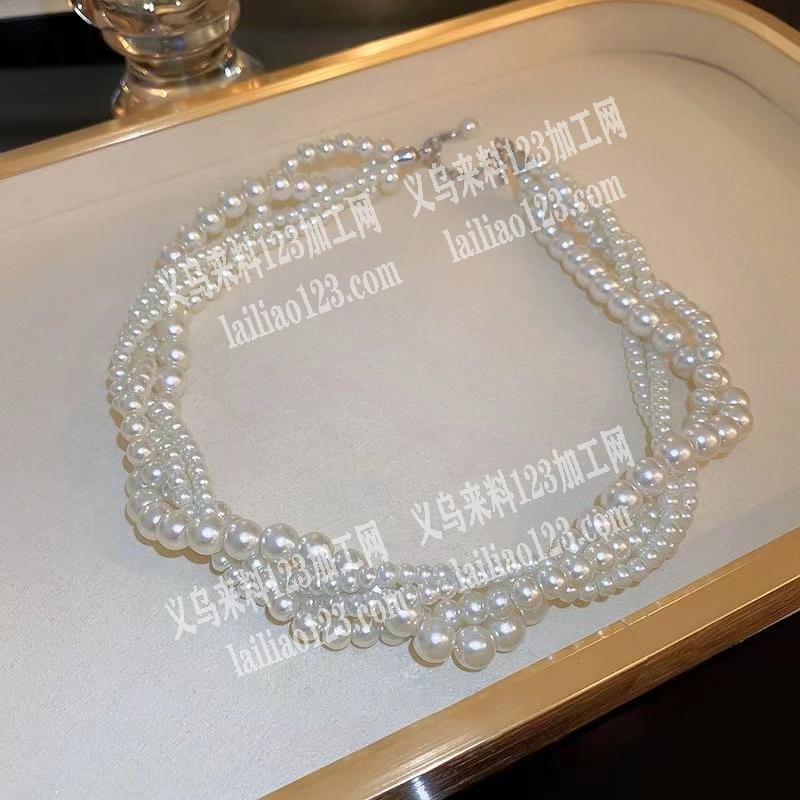 手工成品项链订单，如图，寻找同款项链现货