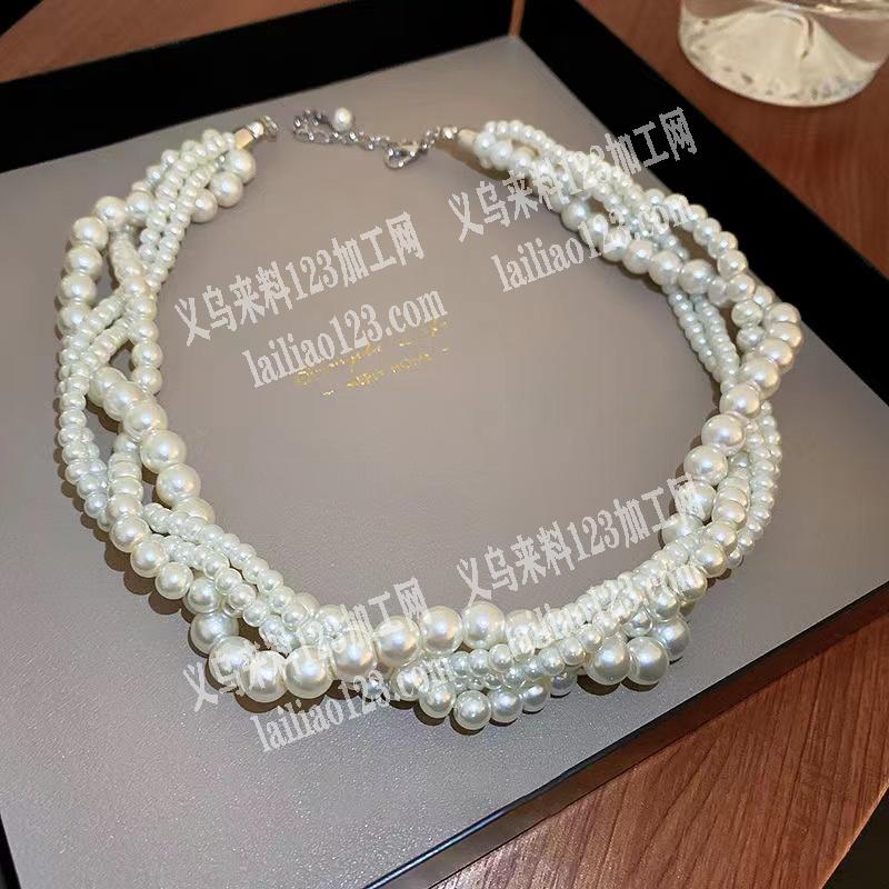 手工成品项链订单，如图，寻找同款项链现货
