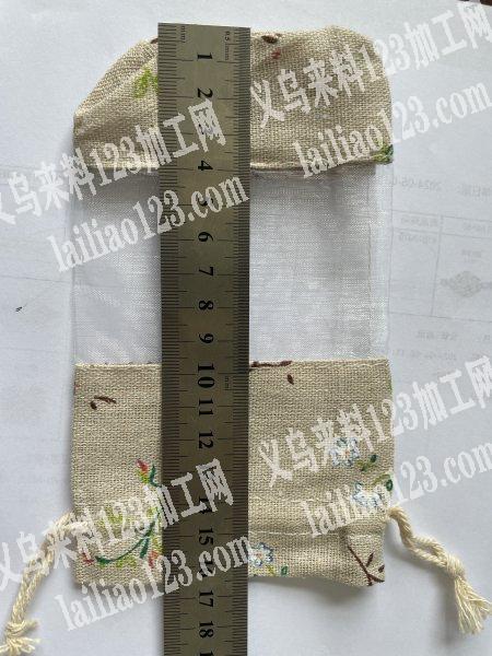 30000简单束口袋外发加工，如图，找专