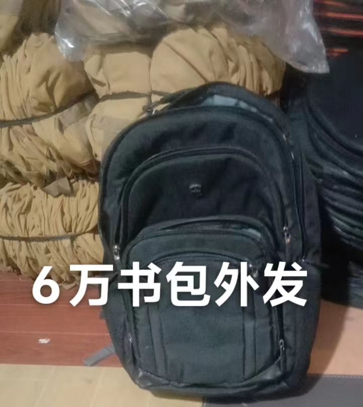 60000书包外发加工，如图，有实力的加