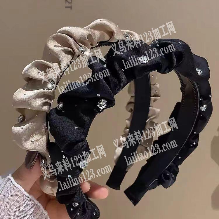 如图所示布艺发箍外发加工，发义乌东阳都可