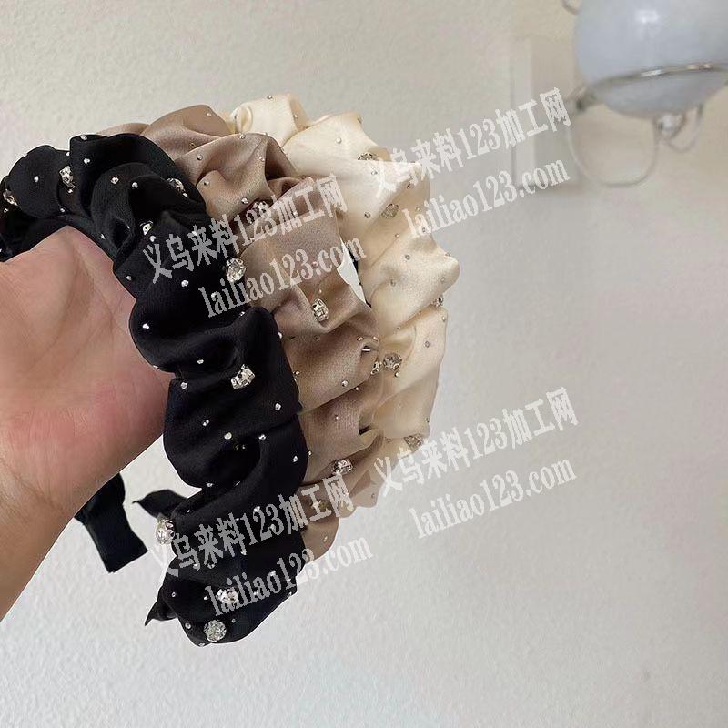 如图所示布艺发箍外发加工，发义乌东阳都可