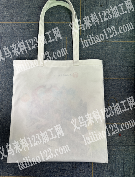 12600个帆布购物袋外发加工