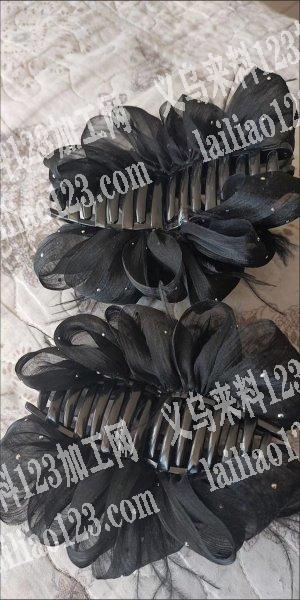 网纱花粘抓夹上面的，长期有单，寻找会做这