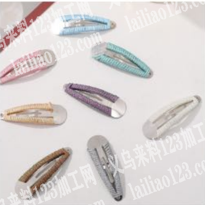 外贸手工发夹饰品订单，如图，有现货优先，
