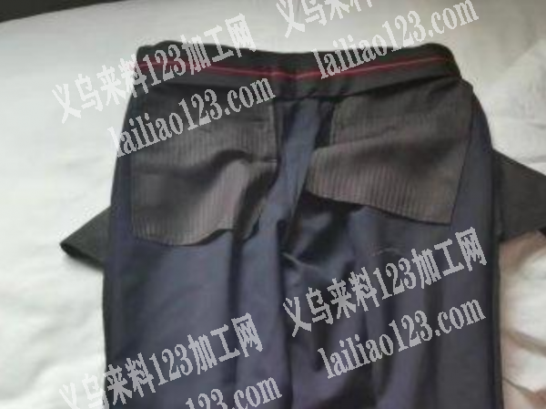 货期6个月。寻找西装裤加工厂，大量，长期