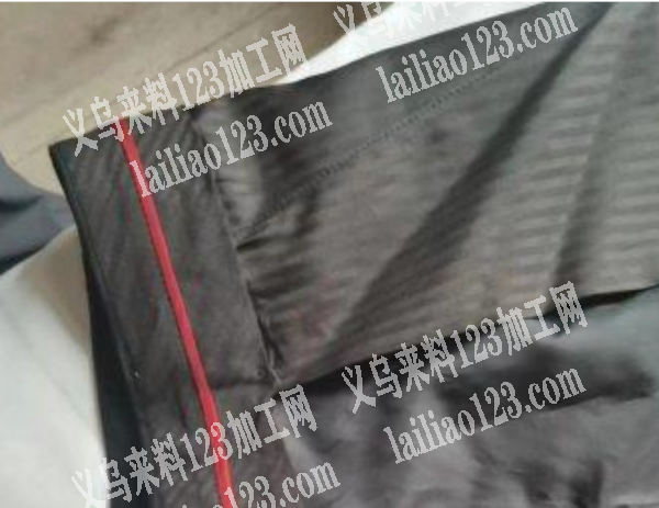 货期6个月。寻找西装裤加工厂，大量，长期