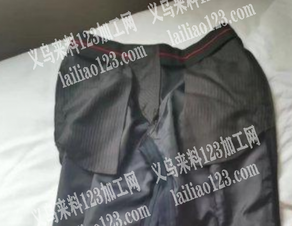 货期6个月。寻找西装裤加工厂，大量，长期
