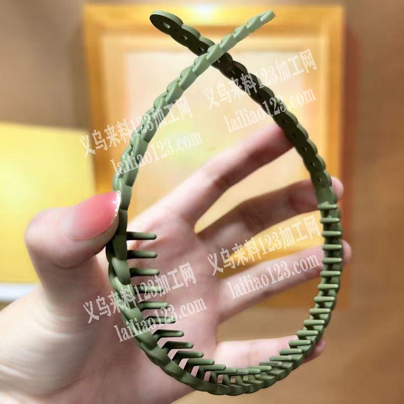 长期有如图塑料发箍订单，寻找专业做的工厂