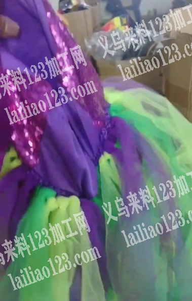 小孩围裙纱裙，哪个加工厂可以做，