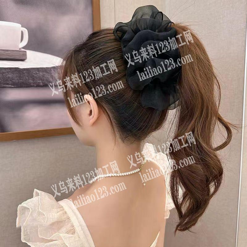 抓夹，布艺的，手工活外发，如图