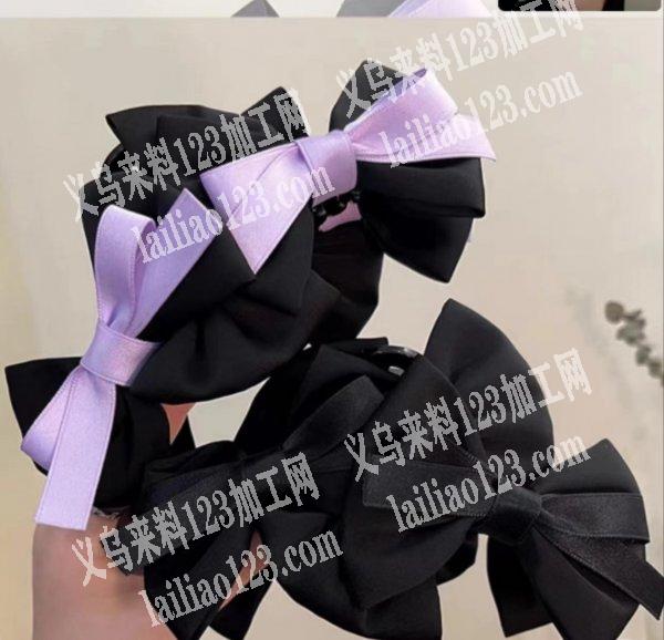 布艺蝴蝶结外发加工，如图，寻找会做的手工