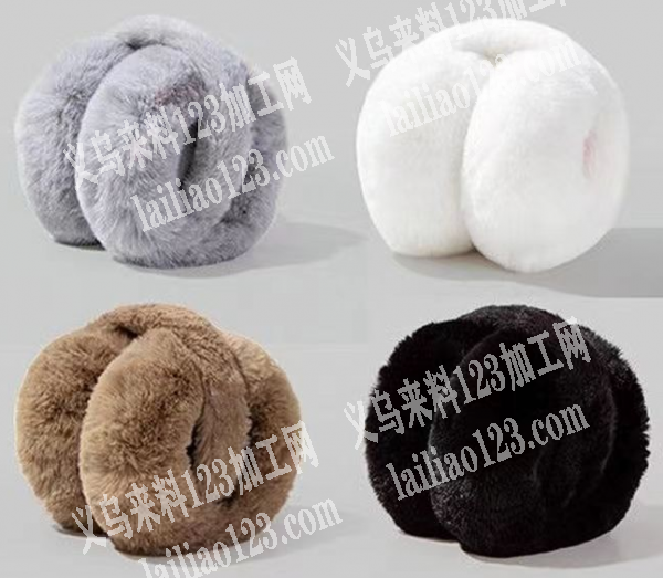 毛绒手缝的手工活外发加工，耳罩组装手工活