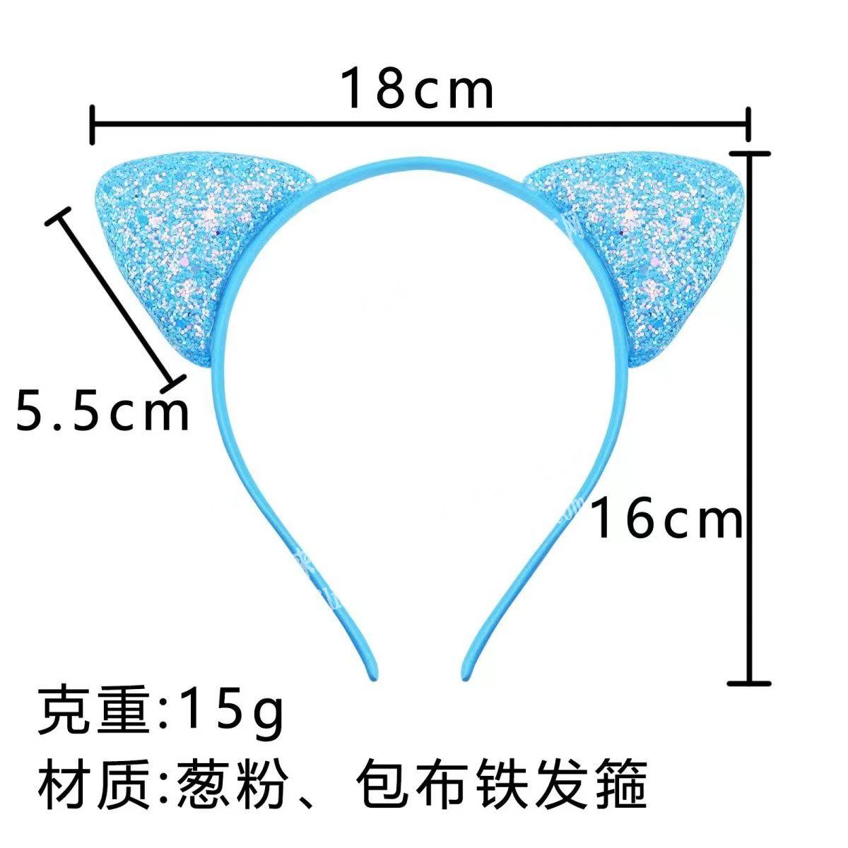 猫耳朵头箍打胶枪手工活外发，粘胶手工活外