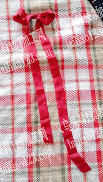 大量布艺发饰订单，如图，飘带，寻找布艺