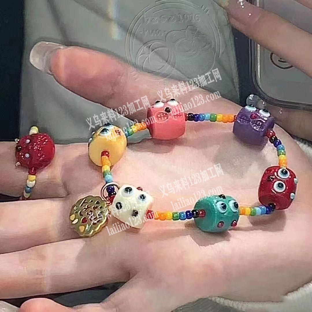 珠子彩绘外发加工，如图，寻找专业做彩绘的
