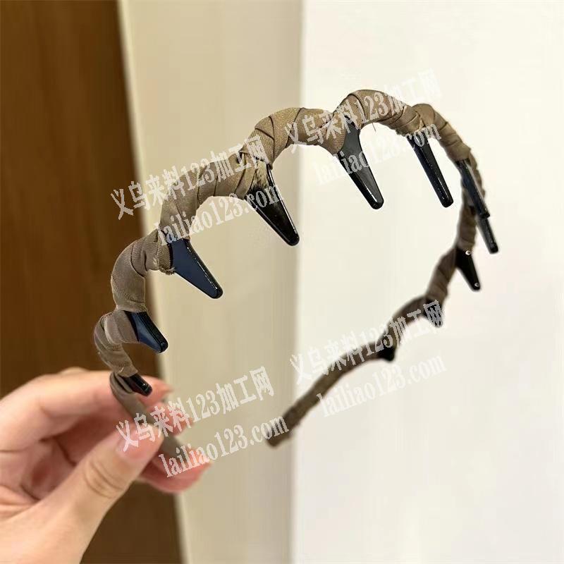 大量发箍上面卷布条的手工活外发加工，寻找