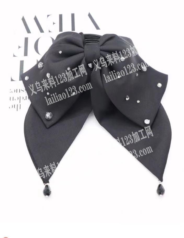 蝴蝶结手缝手工活外发加工，如图，寻找缝针