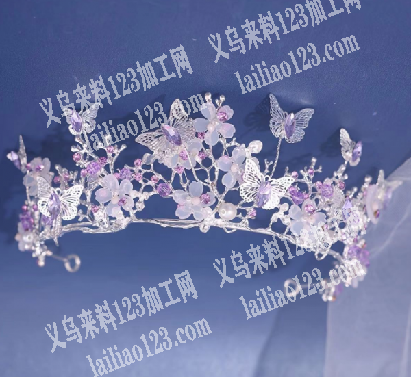 头箍的饰品手工活，专业做的有经验的联系，