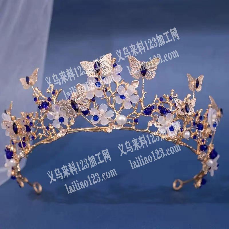 新娘饰品手工活外发，串珠子串配件绕铁丝编