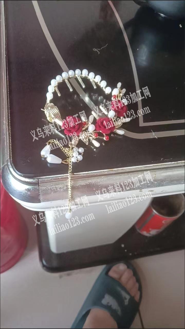 植绒小花款式的小花订单，如图，寻找成品工