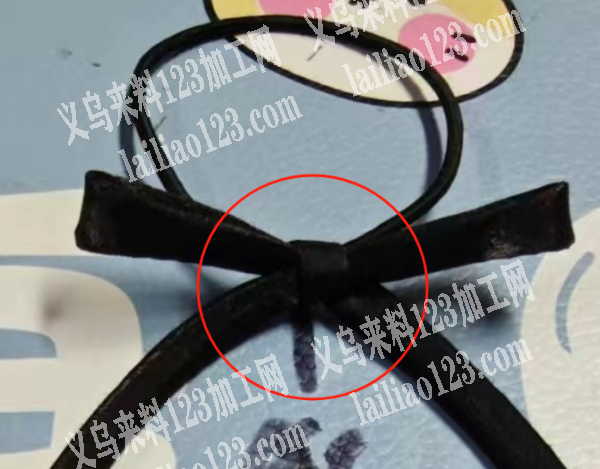 打结的手工活，如图蝴蝶结，盘花，打胶枪的